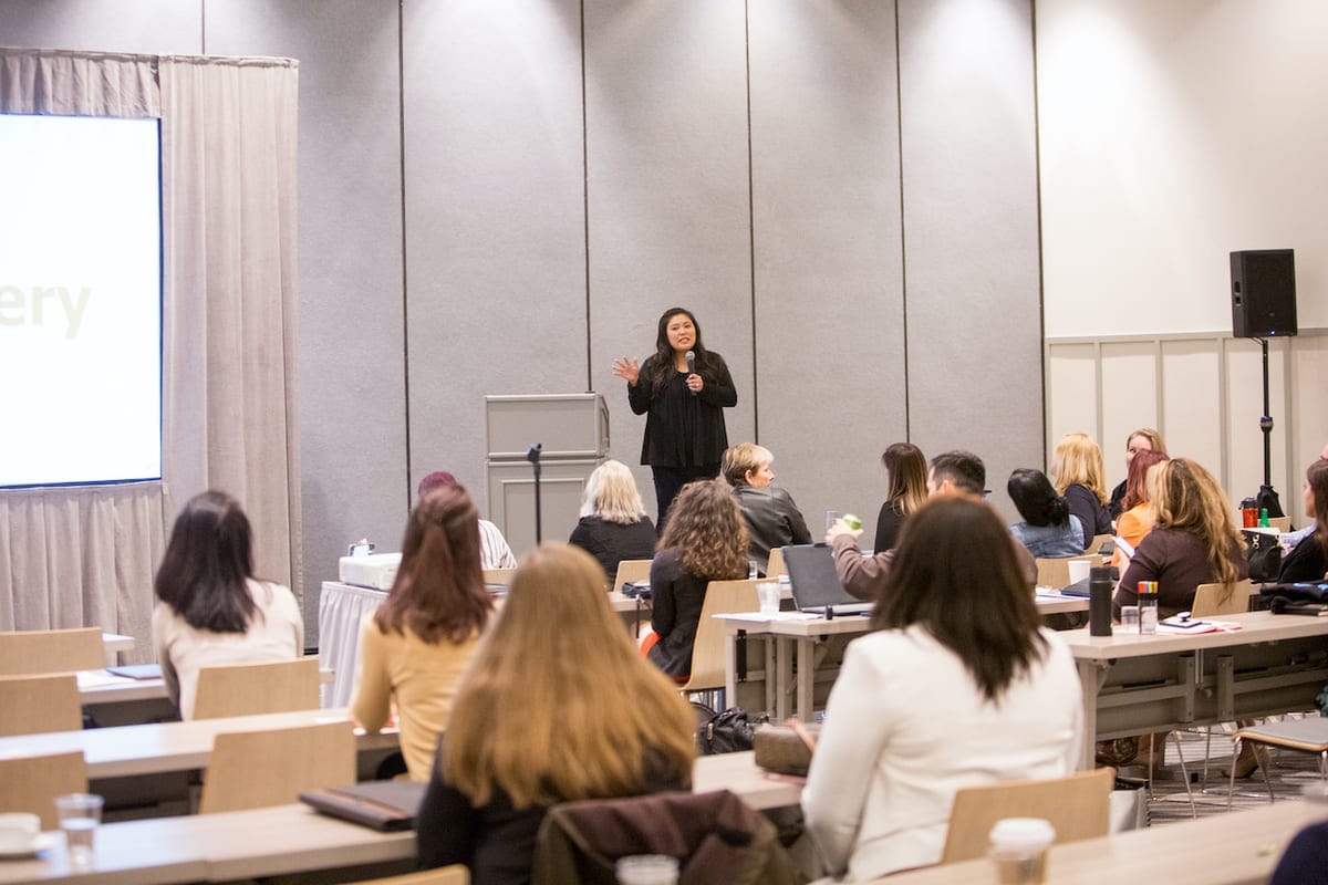 Speaker moment at Empowery Women’s Conference 2020