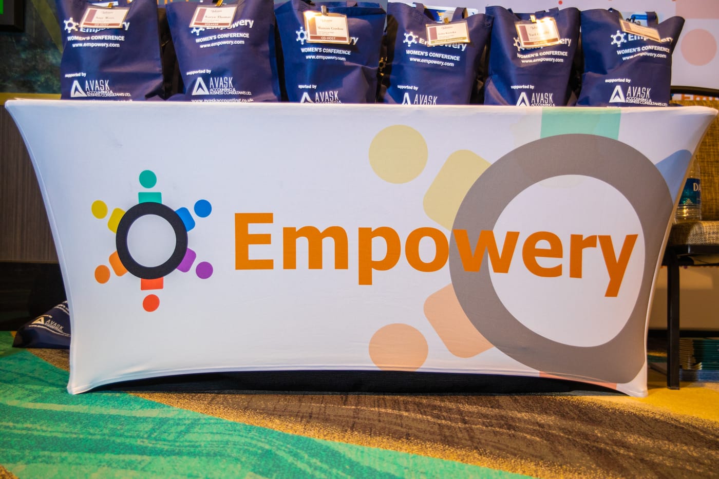 Conference day at Empowery Women’s Conference 2021