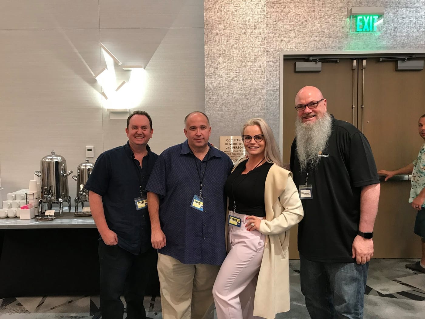 Steve Simonson with peers including Kevin King at Empowery Seattle Summit